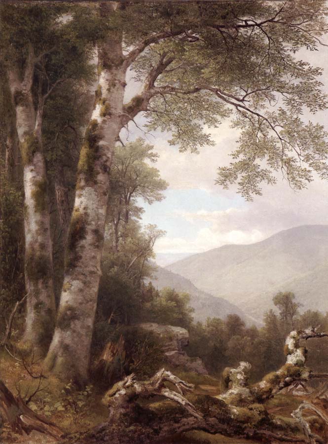 Landscape with Birches